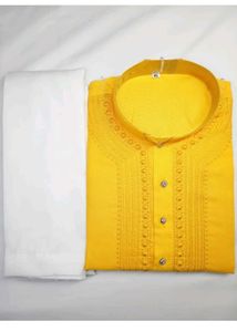 Vibrant Yellow Kurta Set