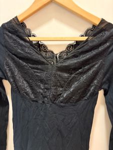 Beautiful  Top With Lace