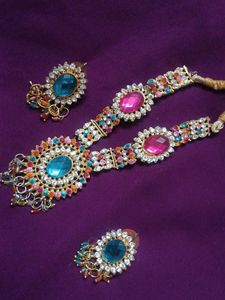 neckSet with earrings