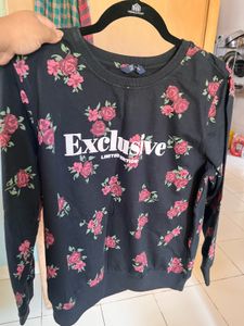 Floral Print Sweatshirt
