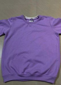 Zara Purple Sweatshirt Unisex