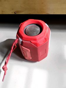Red Portable Bluetooth Speaker
