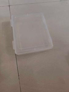 2 Plastic Dabbas For Storage Purpose