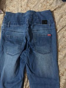 Denim Blue Jeans Hardly Worn Good Condition