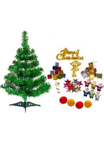 CHRISTMAS TREE WITH DECORATION MATERIAL