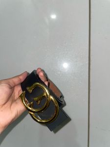 Gucci Belt - Black Leather