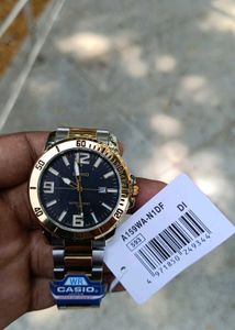 Casio Vintage Watch Gold&silver