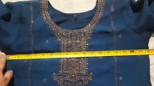 Elegant Blue Salwar Kameez