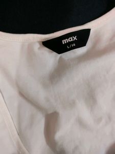 White Corset Tee