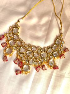 Meenakari Bridal Jewellery (Marron)