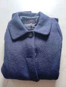 Elegant Navy Blue Coat... winter coat