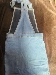 Denim Button-Down Dress