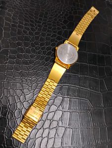 Sonata Gold Watch