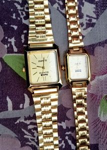 Man Woman Combo Watch
