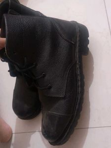 Black Leather Boots