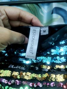 Sequin Top &amp; Tulle Skirt Set