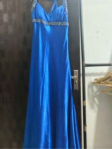 Elegant Blue Evening Gown single pics 900