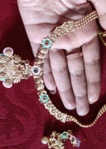 Gold Plated Jewellery Set