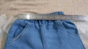 kids boys and girls short denim thick fabric nikar