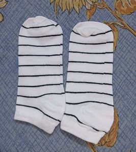 Pack Of Three Ankle Length Socks