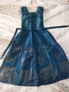 Sleeves Frock For Girls