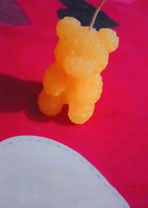 Sented Taddy Bear Shaped Candle