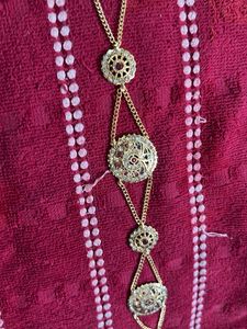 Gold-tone Statement MangTikka