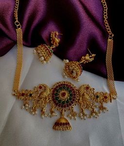 Temple Jewellery Set For Women