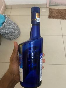 Empty Bombay Sapphire Bottle for art