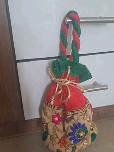 Potli Bag Embroidery Work