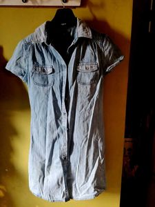 Denim Shirt Dress