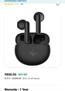 itel airbuds warking condition
