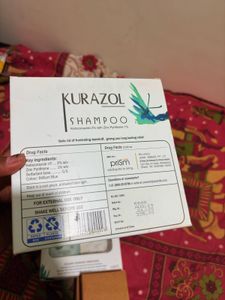 NEW 3 KURAZOL Shampoo With Hair Massager
