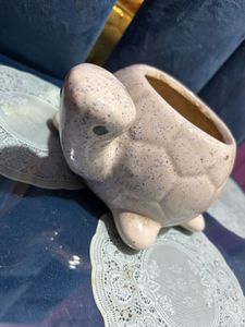 Ceramic Pot (tortoise Shaped)
