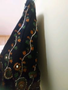 Floral Print Ethnic Skirt