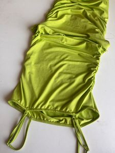 Lemon Green Dress
