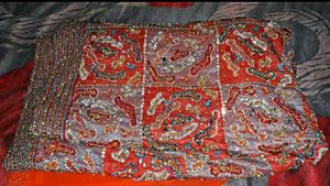Heavy Bridal Kalyan Silks Saree For Donation
