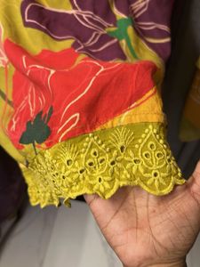 Floral Printed Kurta Set