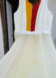 White &amp; Yellow One Pices