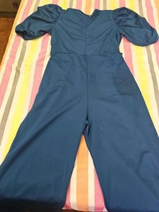 Stylish Blue Jumpsuit