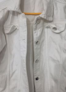 White Denim Jacket