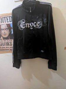 Enyce Stylish Black Track Jacket