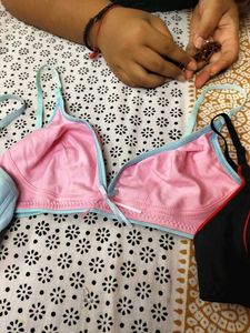 Cute Bow Bra Combo Of 3