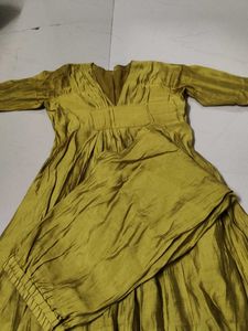 Elegant Olive Green Kurta Set