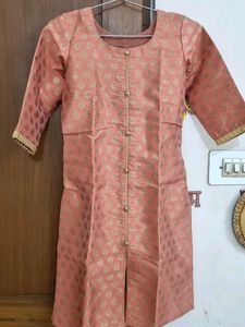 Elegant Peach Kurta