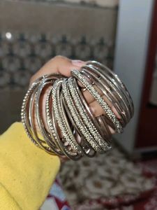 Set of Silver Bangles
