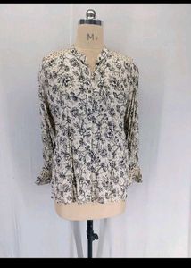 New Floral Back Crochet Top