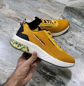 Bounce Yellow Running Shoes