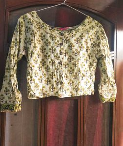 Cotton Lehenga choli set