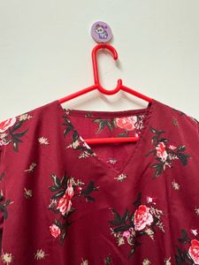 RED TOP FOR WOMEN